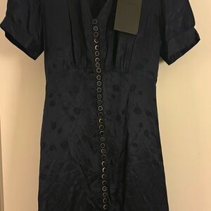 The Kooples Midnight Blue Mini Dress FR Size 2 US size 6